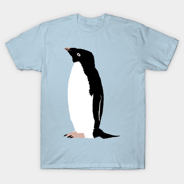 Adelie Penguin T-Shirt by stargatedalek